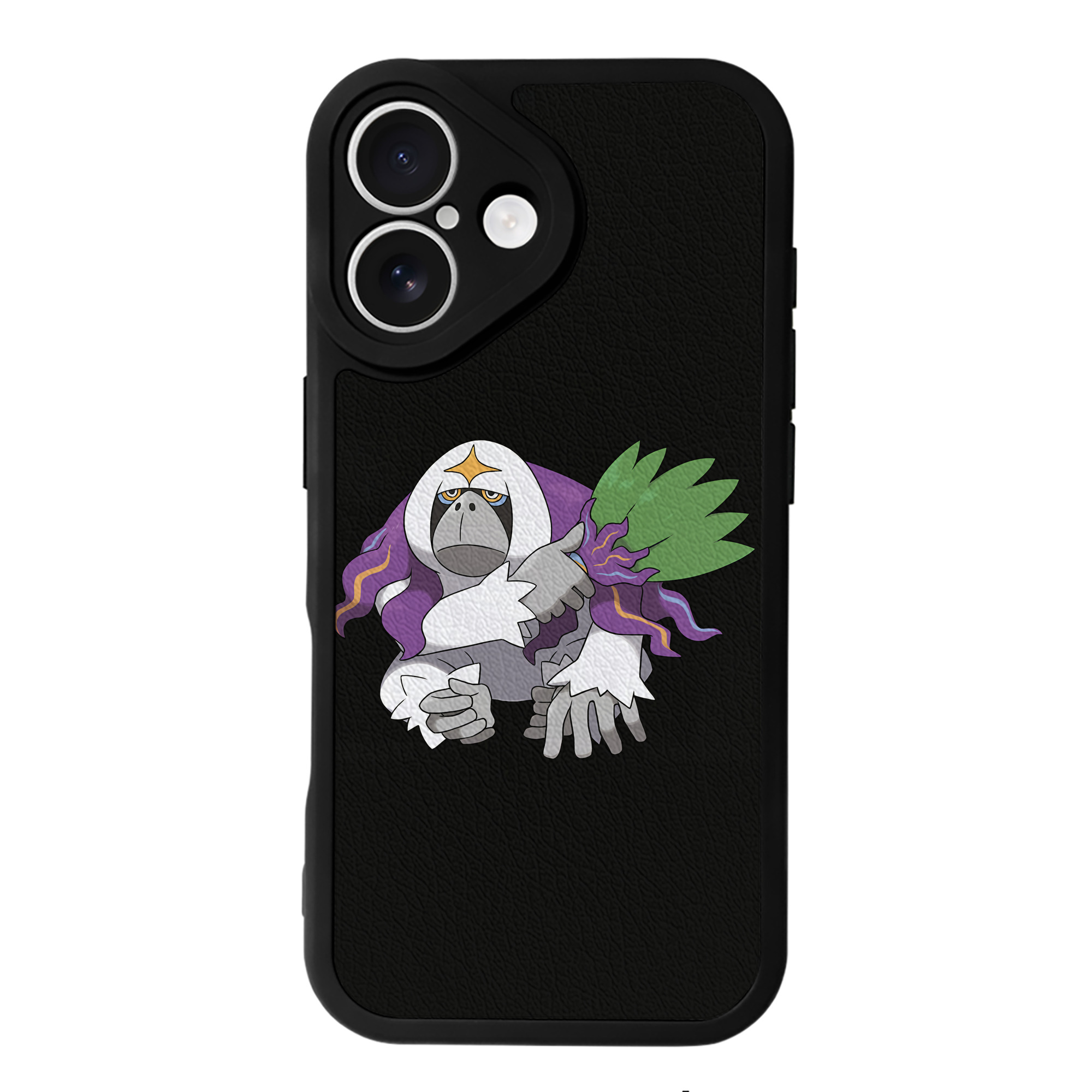 （画像用） ポケットモンスター Pokémon 【iPhone 16シリーズ対応】シリコンスマホケース（レザー調） 材質：シリコン